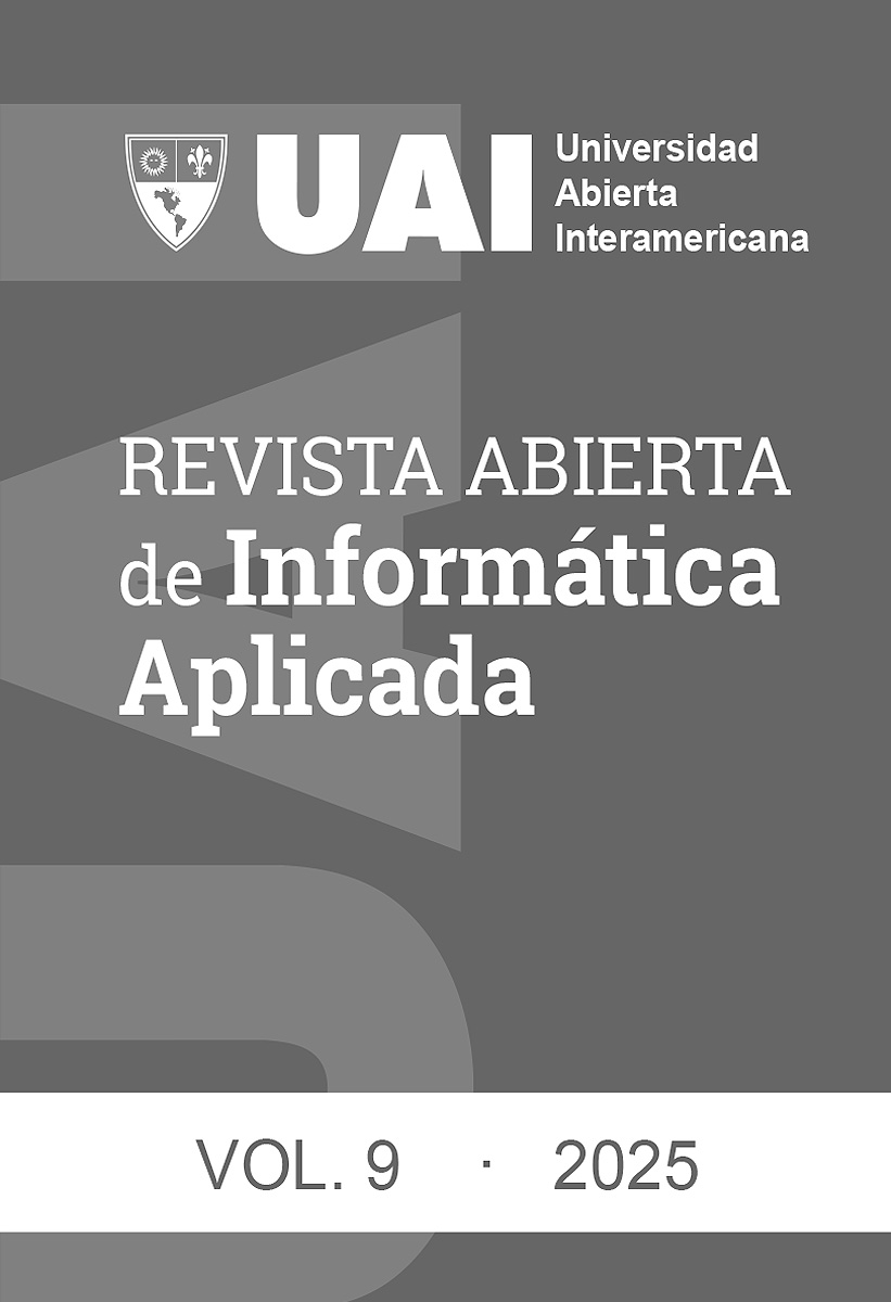 					Ver Vol. 9 Núm. 1 (2025): Revista Abierta de Informática Aplicada
				