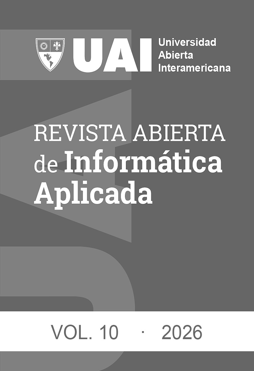 					Ver Vol. 10 Núm. 1 (2026): Revista Abierta de Informática Aplicada
				